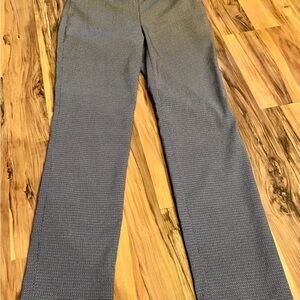 Hilary Radley Black and White Patterned Pants